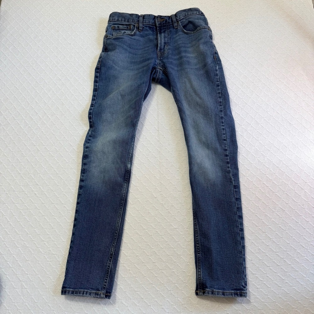Old Navy Skinny Built-In Flex Tough Jeans Mens 30x32 Medium Wash Blue Denim